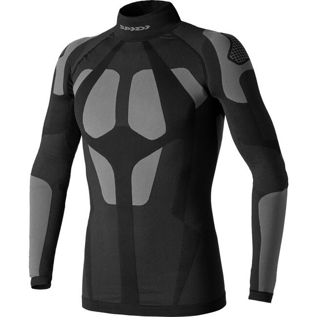 Spidi Maglia Termica Moto Nero/antracite Uomo